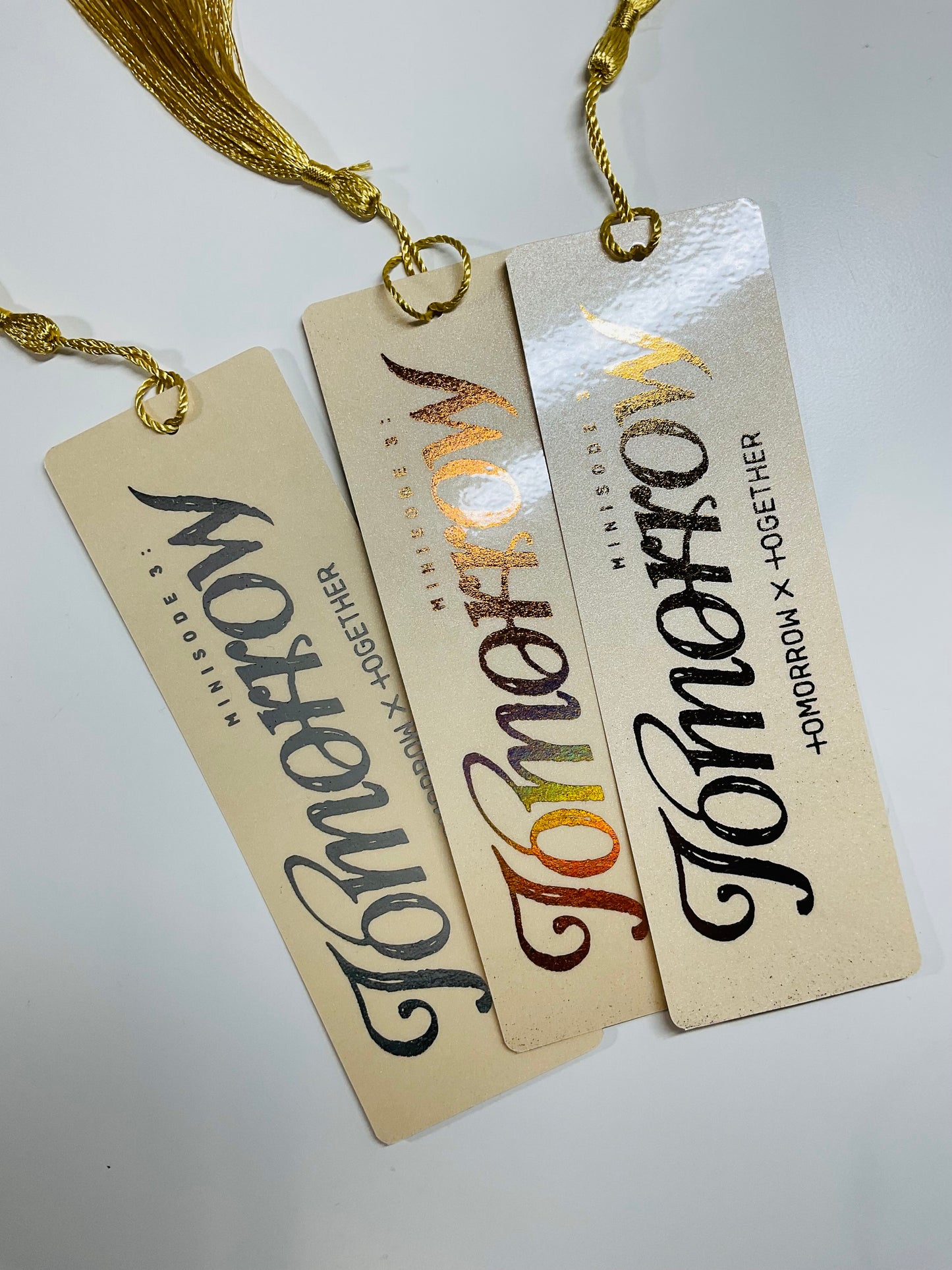 Tomorrow x Together minisode 3: Tomorrow Double Sided Foiled Bookmark