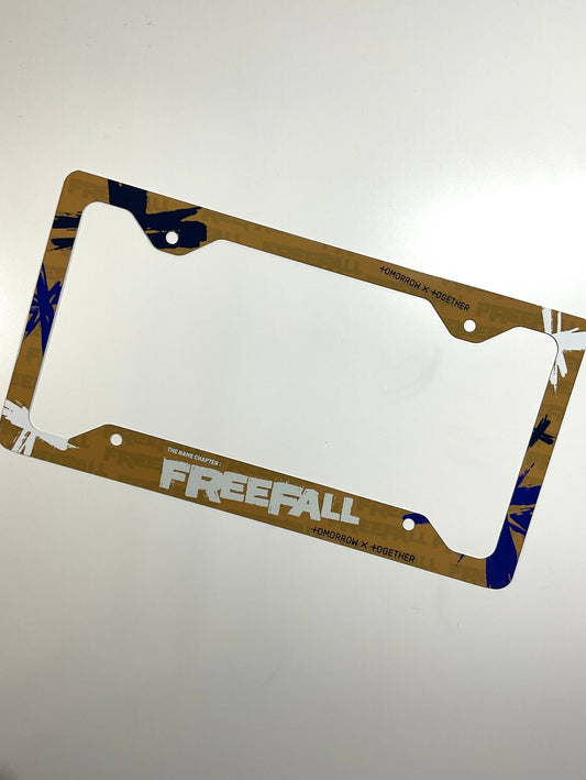 Tomorrow x Together The Name Chapter: Freefall Inspired License Plate Frame