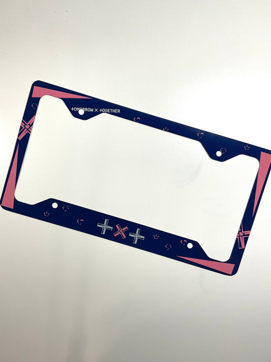 Tomorrow x Together The Chaos Chapter: Fight or Escape Inspired License Plate Frame