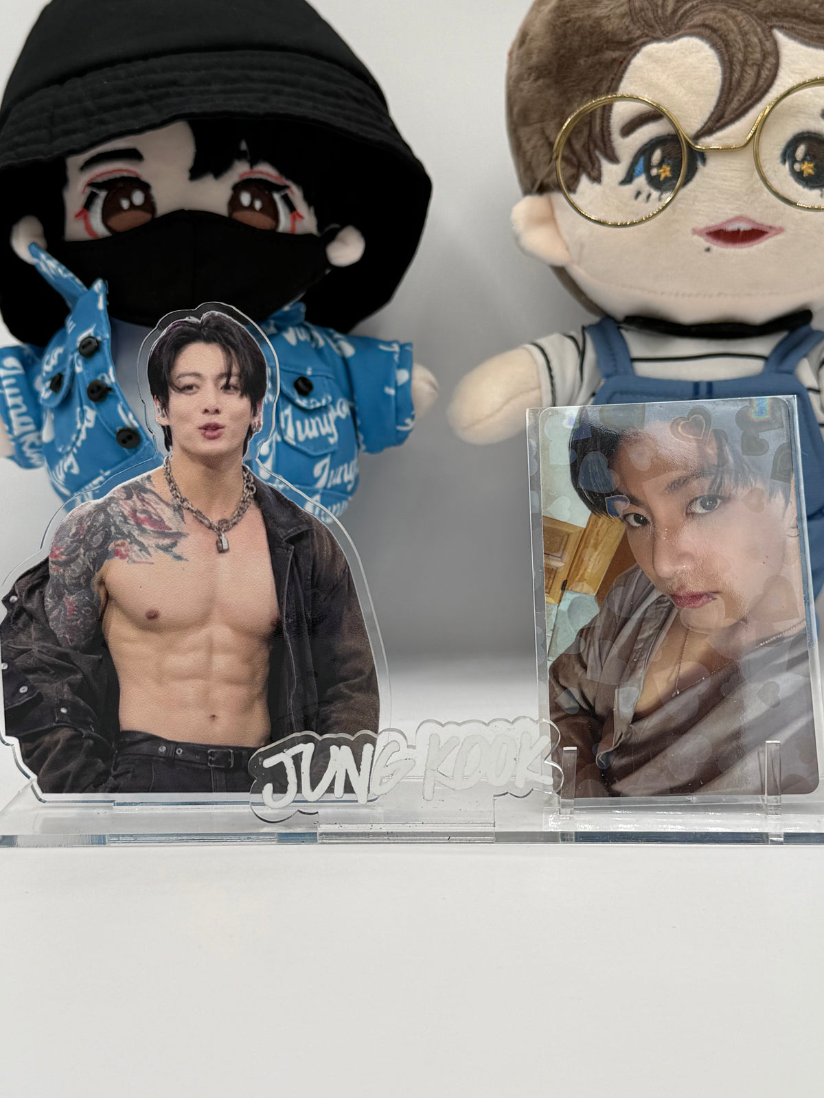 BTS Jungkook Themed Photocard Standee Display