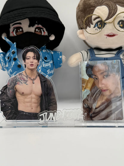 BTS Jungkook Themed Photocard Standee Display