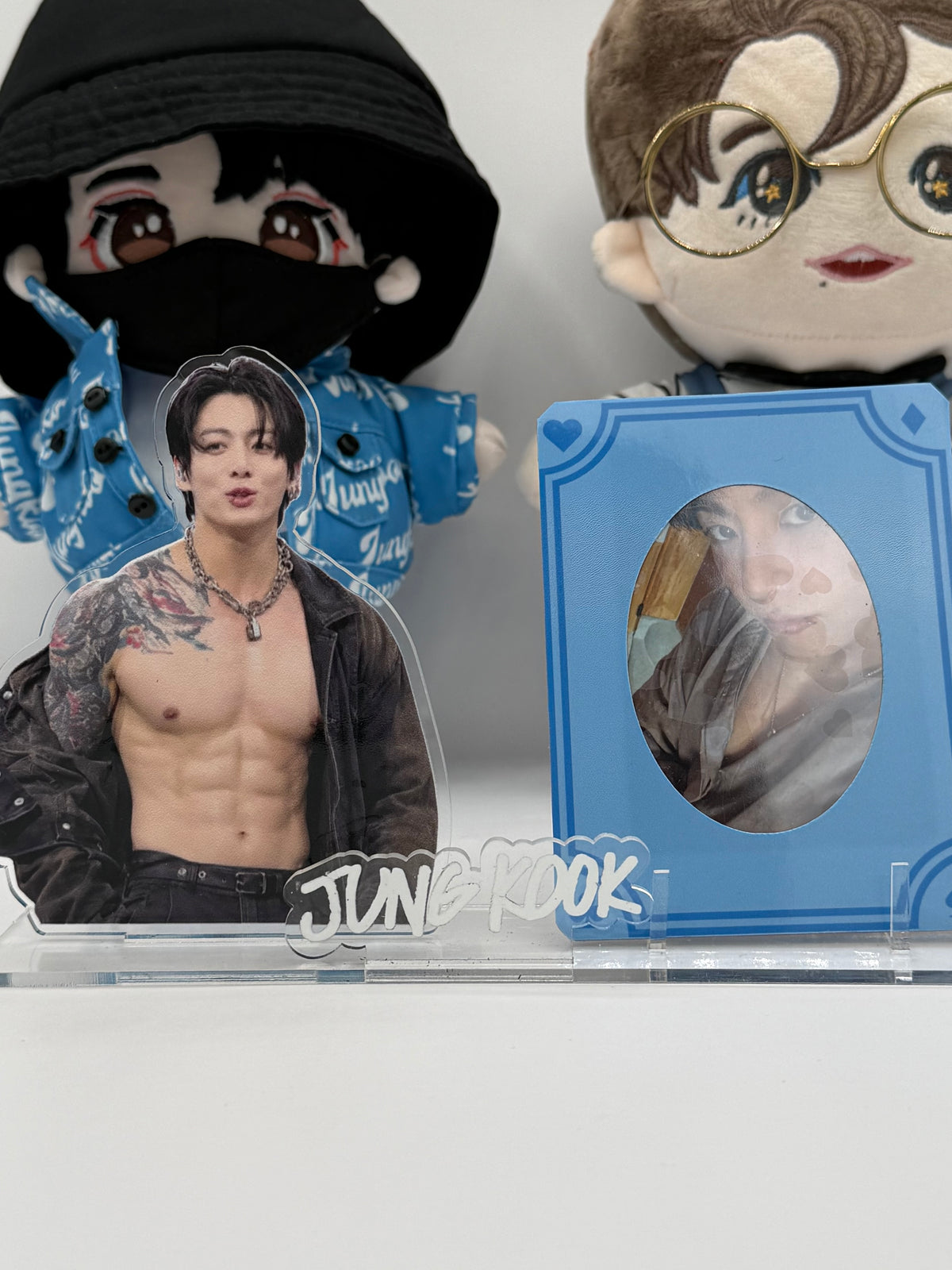 BTS Jungkook Themed Photocard Standee Display