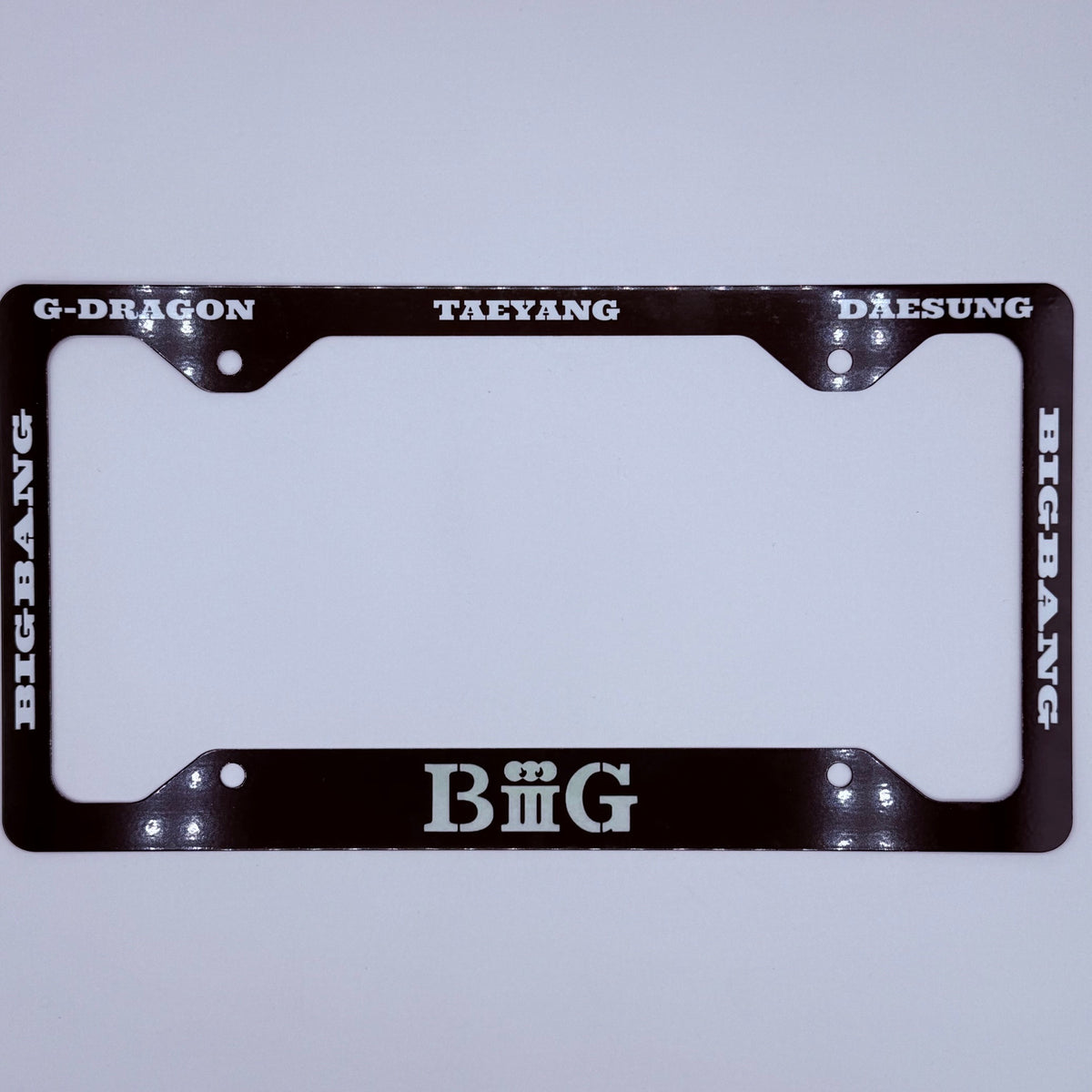 BIGBANG Inspired License Plate Frame