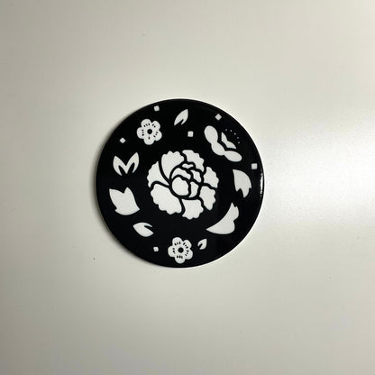 BTS Suga Lotus Flower Ceramic Home Coaster