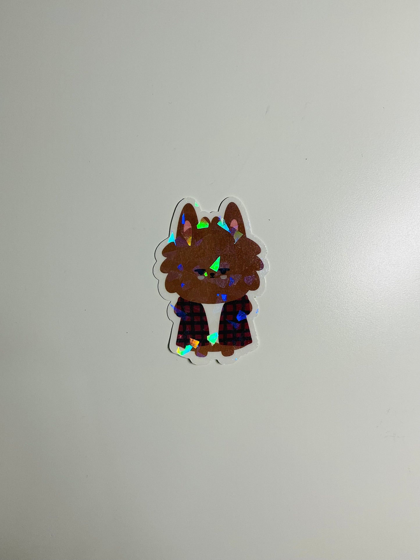 PPULBATU Halloween Themed Holographic Sticker