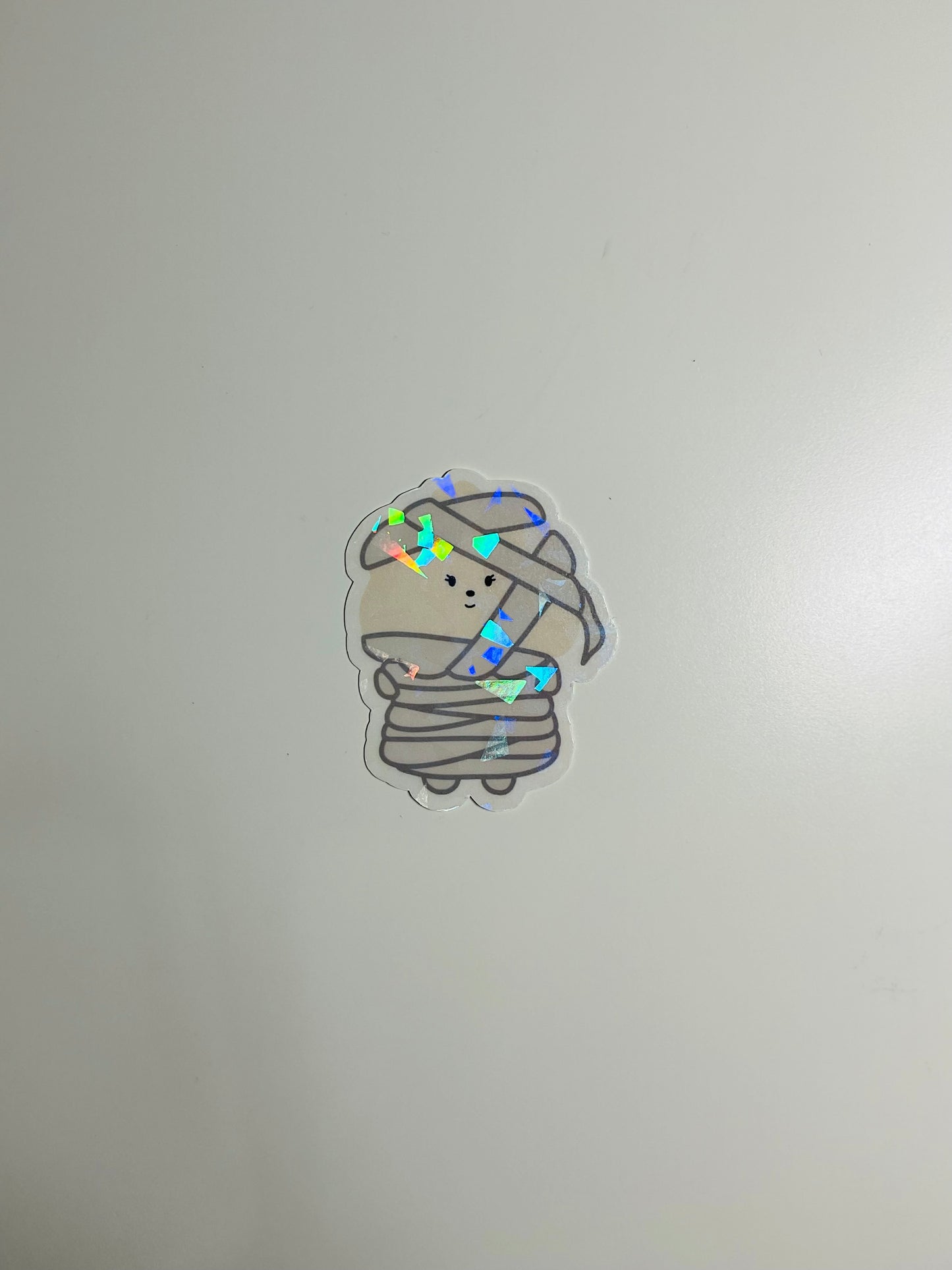 PPULBATU Halloween Themed Holographic Sticker