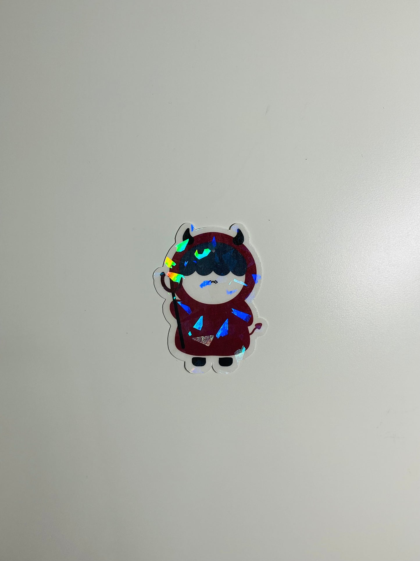 PPULBATU Halloween Themed Holographic Sticker