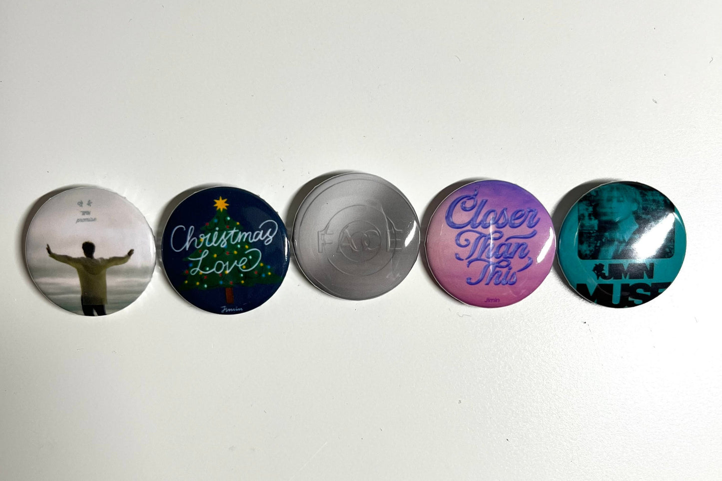 BTS Maknae Line Solo Discography 1"/1.25"/2.25" Pinback Button