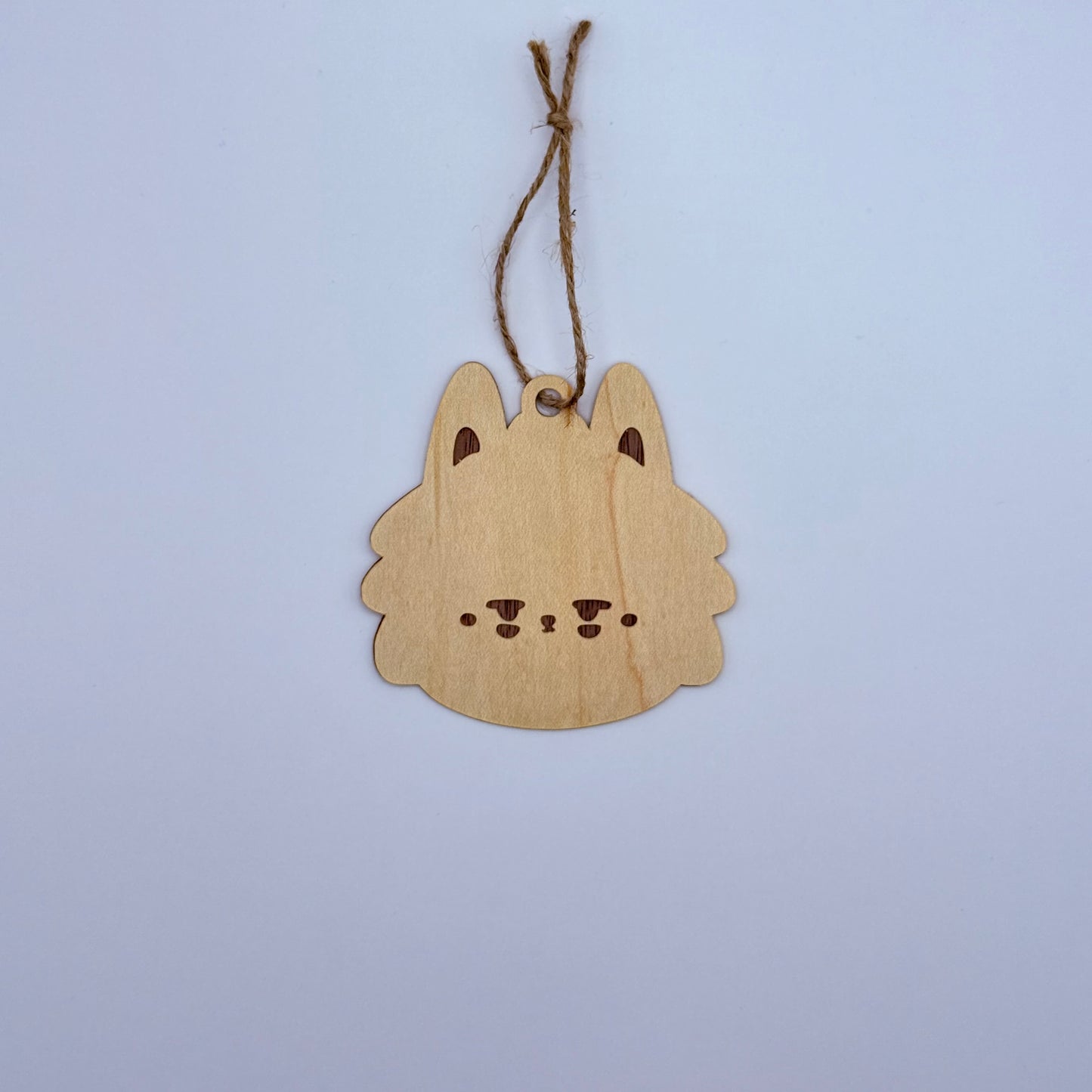 PPULBATU Christmas Wood Veneer Ornaments