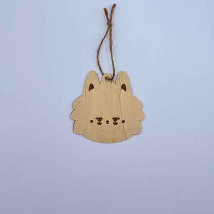 PPULBATU Christmas Wood Veneer Ornaments