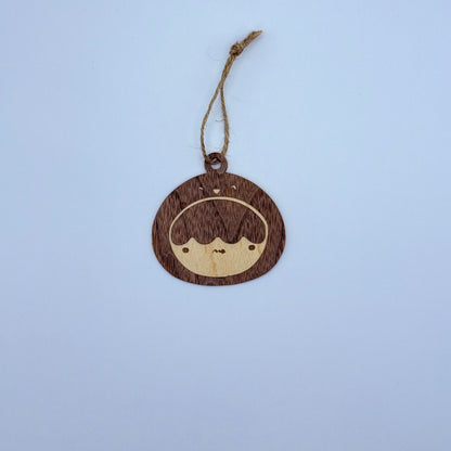 PPULBATU Christmas Wood Veneer Ornaments