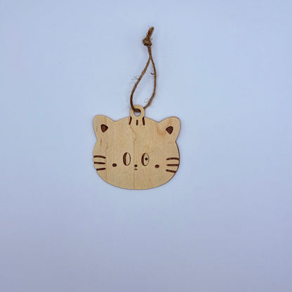 PPULBATU Christmas Wood Veneer Ornaments