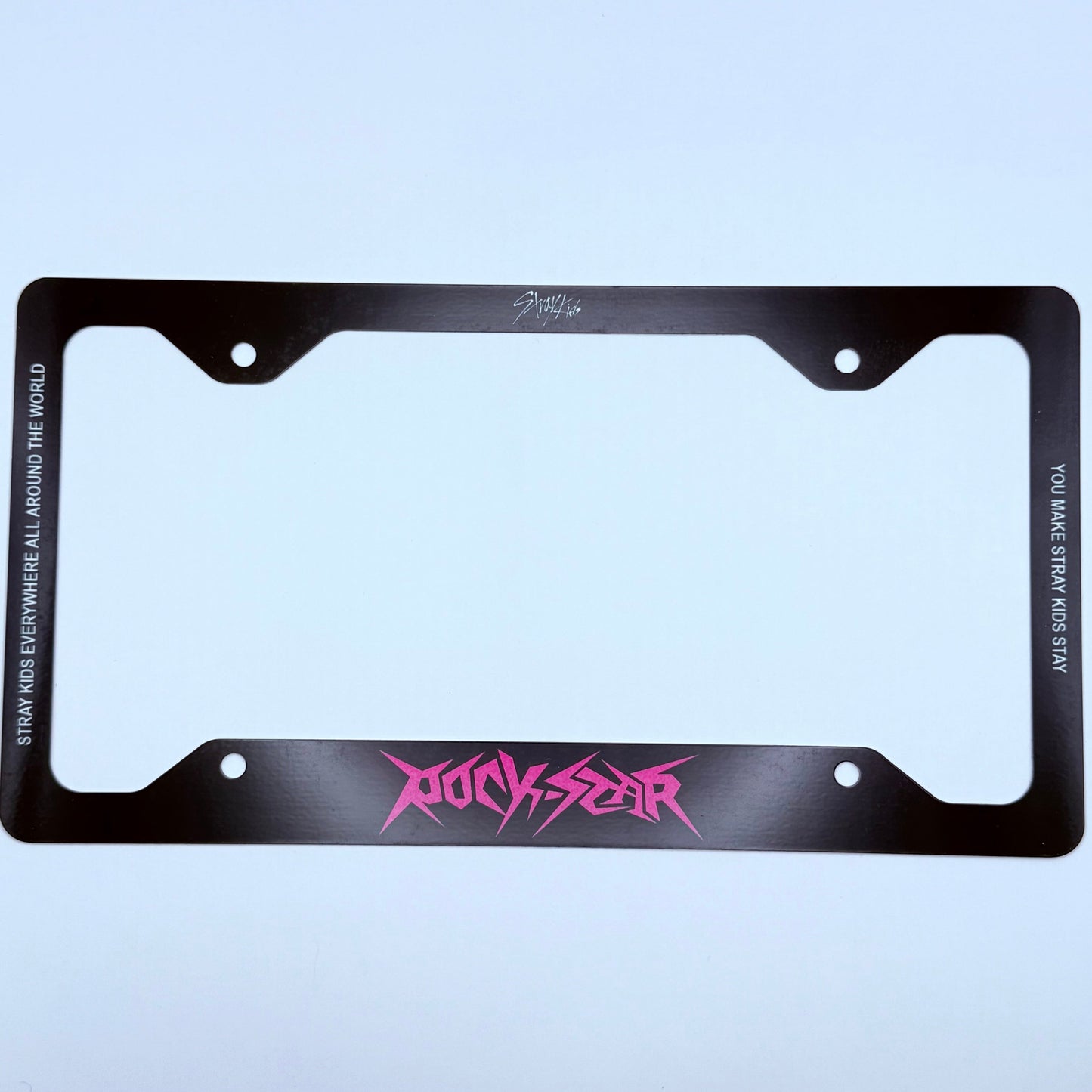 Stray Kids Rockstar Inspired License Plate Frame