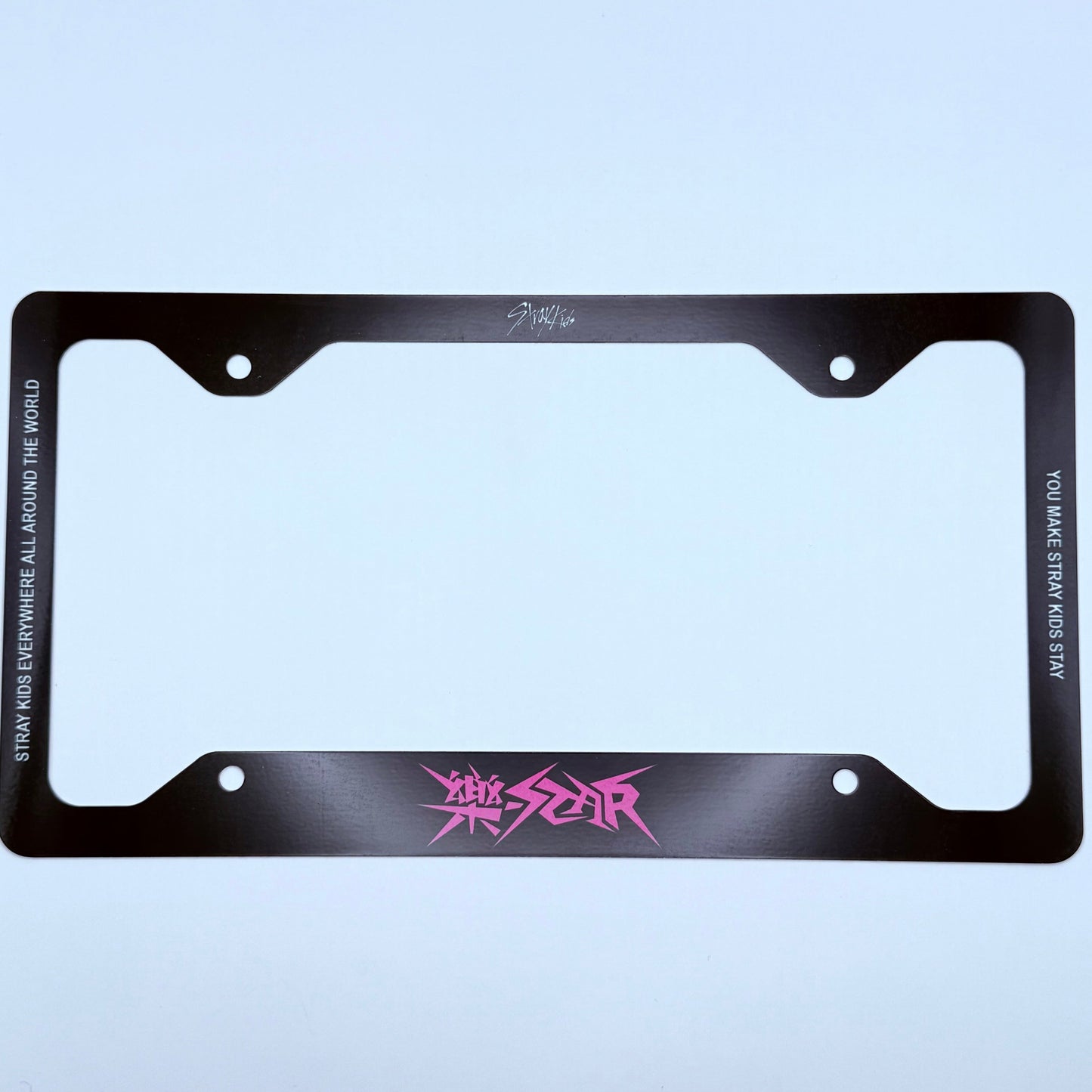 Stray Kids Rockstar Inspired License Plate Frame