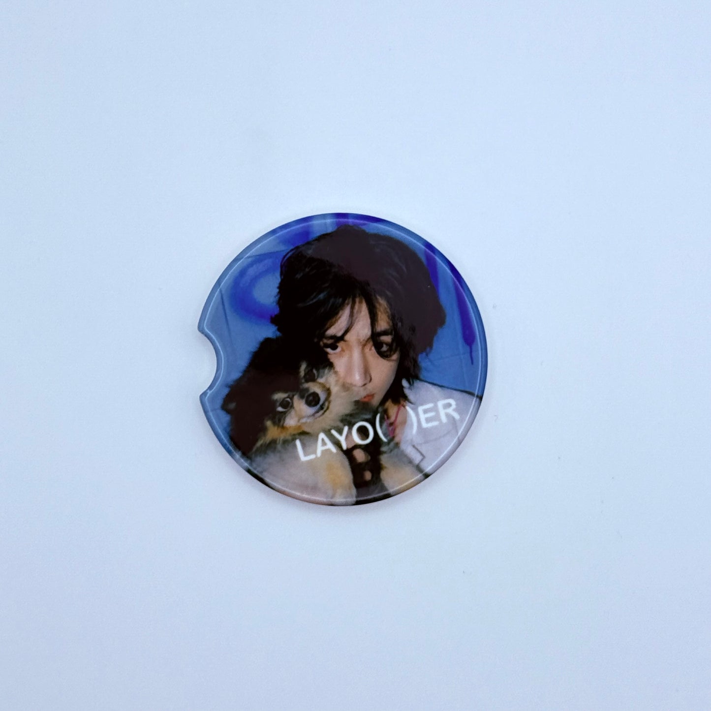 BTS V LAYO(V)ER Ceramic Car Coaster