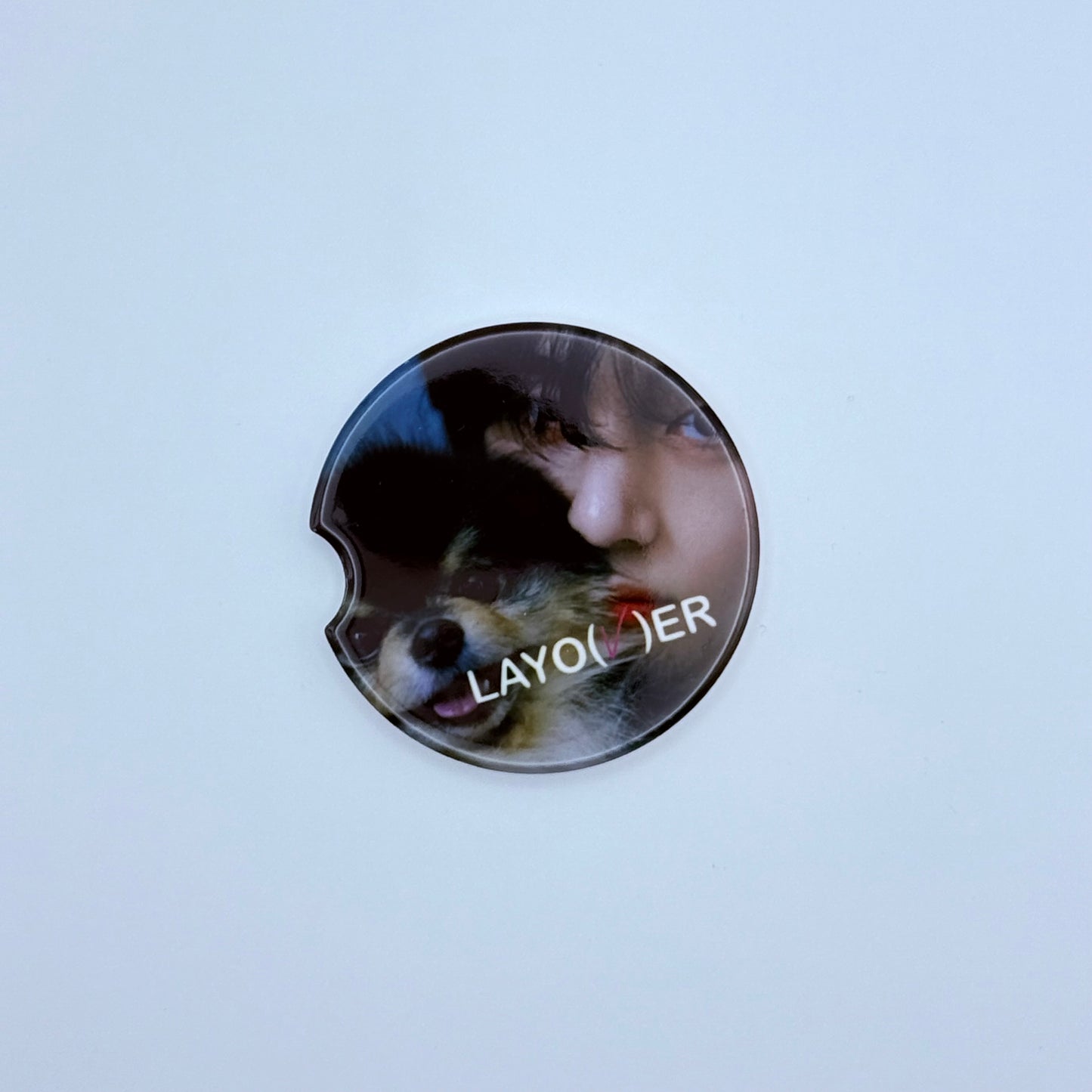 BTS V LAYO(V)ER Ceramic Car Coaster