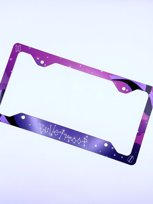 BTS We are Bulletproof: The Eternal Inspired License Plate Frame