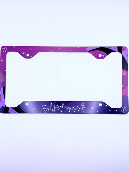 BTS We are Bulletproof: The Eternal Inspired License Plate Frame