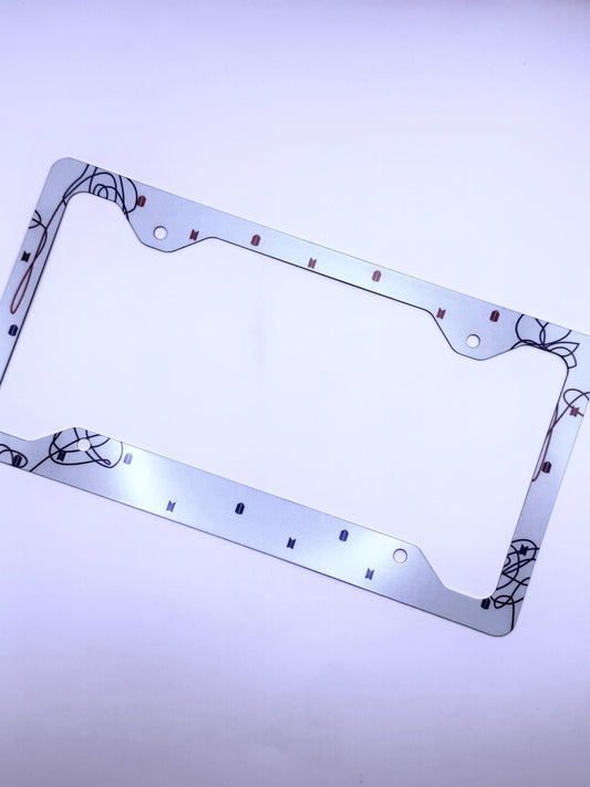 BTS Love Yourself: Her Inspired License Plate Frame