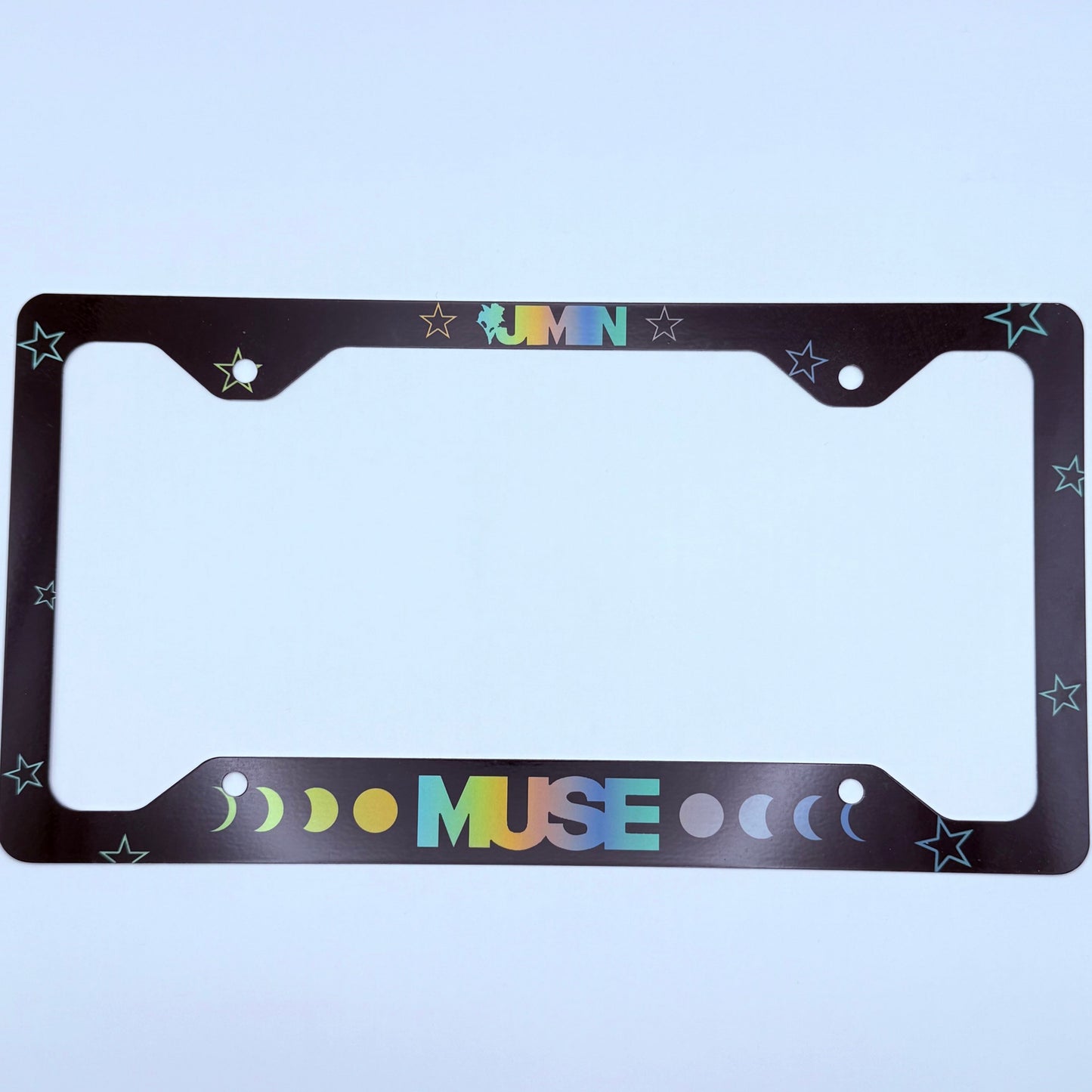 BTS Jimin Muse Inspired License Plate Frame & Car Coaster Bundle