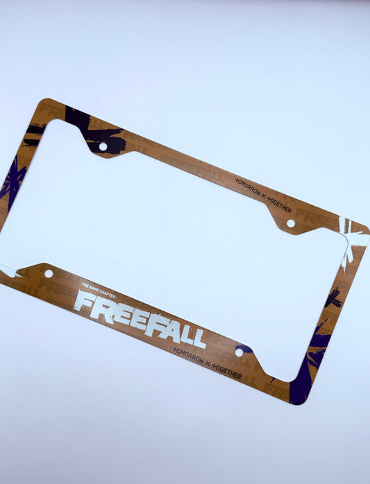 Tomorrow x Together The Name Chapter: Freefall Inspired License Plate Frame