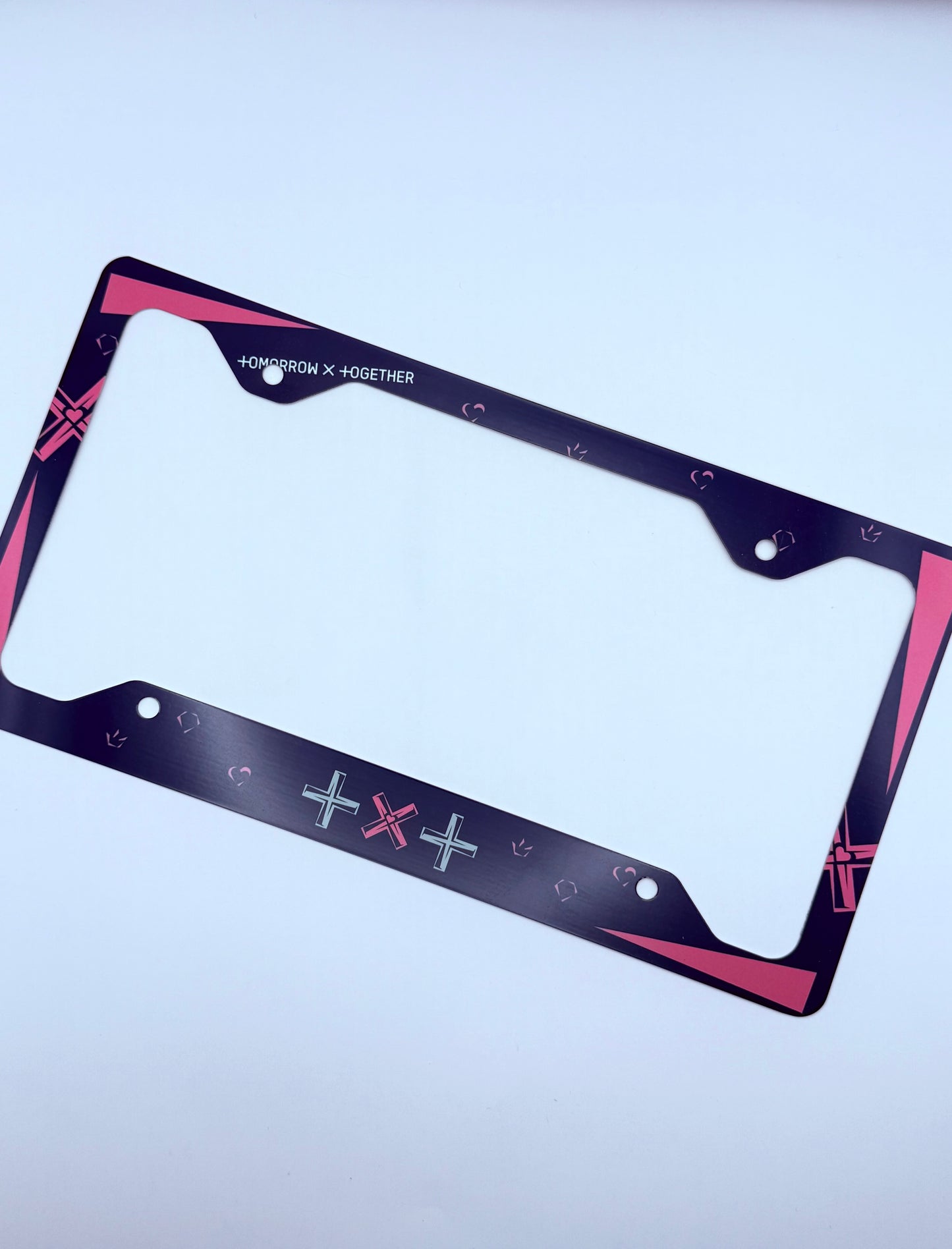 Tomorrow x Together The Chaos Chapter: Fight or Escape Inspired License Plate Frame