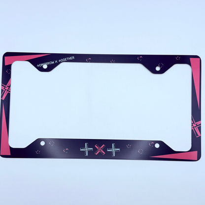 Tomorrow x Together The Chaos Chapter: Fight or Escape Inspired License Plate Frame