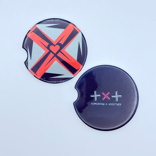 Tomorrow x Together The Chaos Chapter: Fight or Escape Ceramic Car Coaster