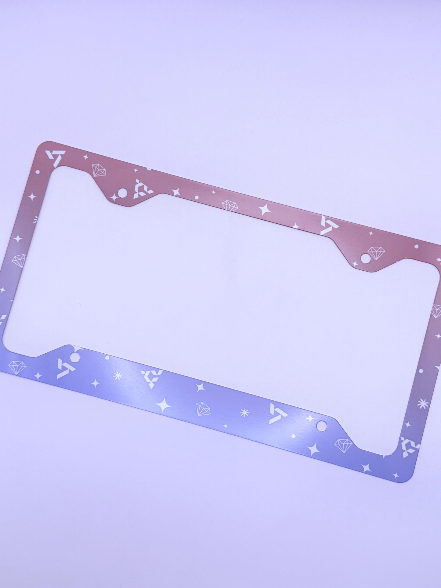 Seventeen Inspired License Plate Frame