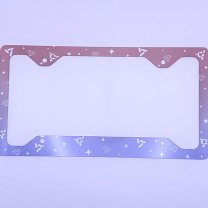 Seventeen Inspired License Plate Frame