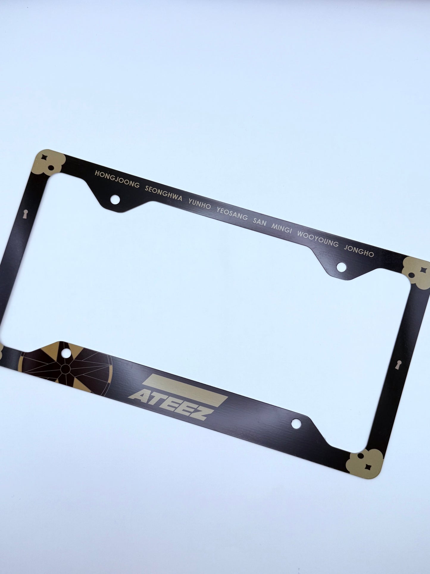 ATEEZ Lightiny Inspired License Plate Frame