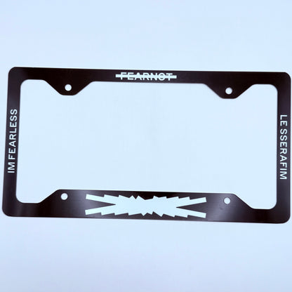 LE SSERAFIM Themed License Plate Frame