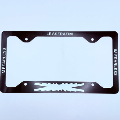 LE SSERAFIM Themed License Plate Frame