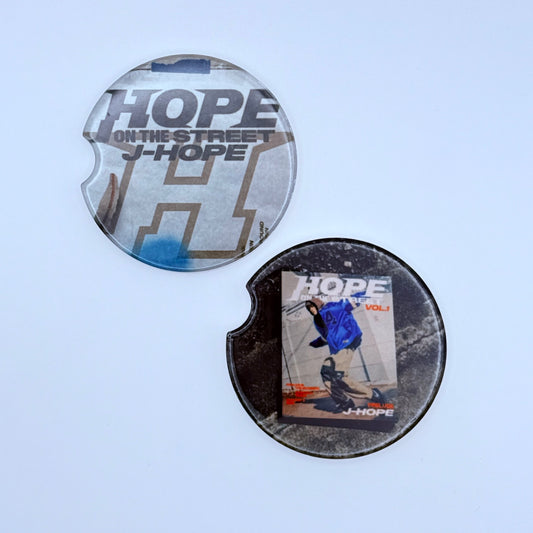 BTS j-hope Hope on the Street Vol. 1 Ceramic Car Coaster