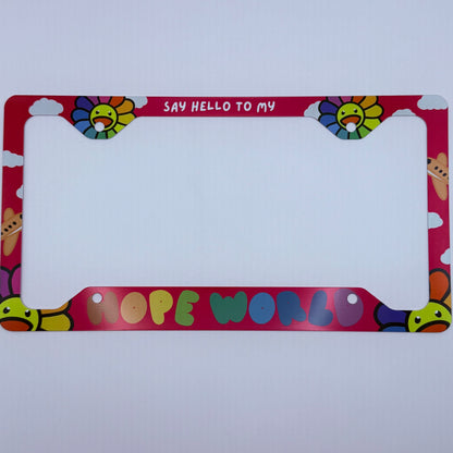 BTS J-Hope Hope World Inspired License Plate Frame