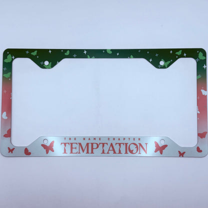 Tomorrow x Together The Name Chapter: Temptation Inspired License Plate Frame & Car Coaster Bundle