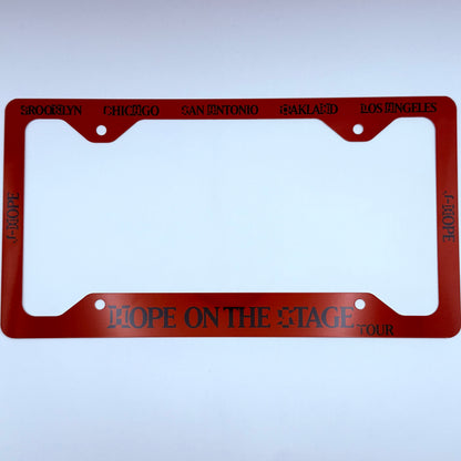 BTS J-Hope Hope on the Stage Inspired License Plate Frame