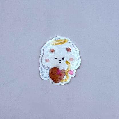 PPULBATU Cupid Themed Holographic Sticker