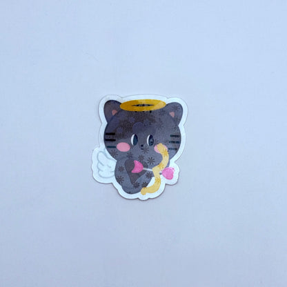 PPULBATU Cupid Themed Holographic Sticker