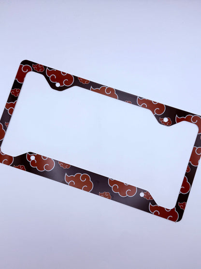 Akatsuki Themed License Plate Frame