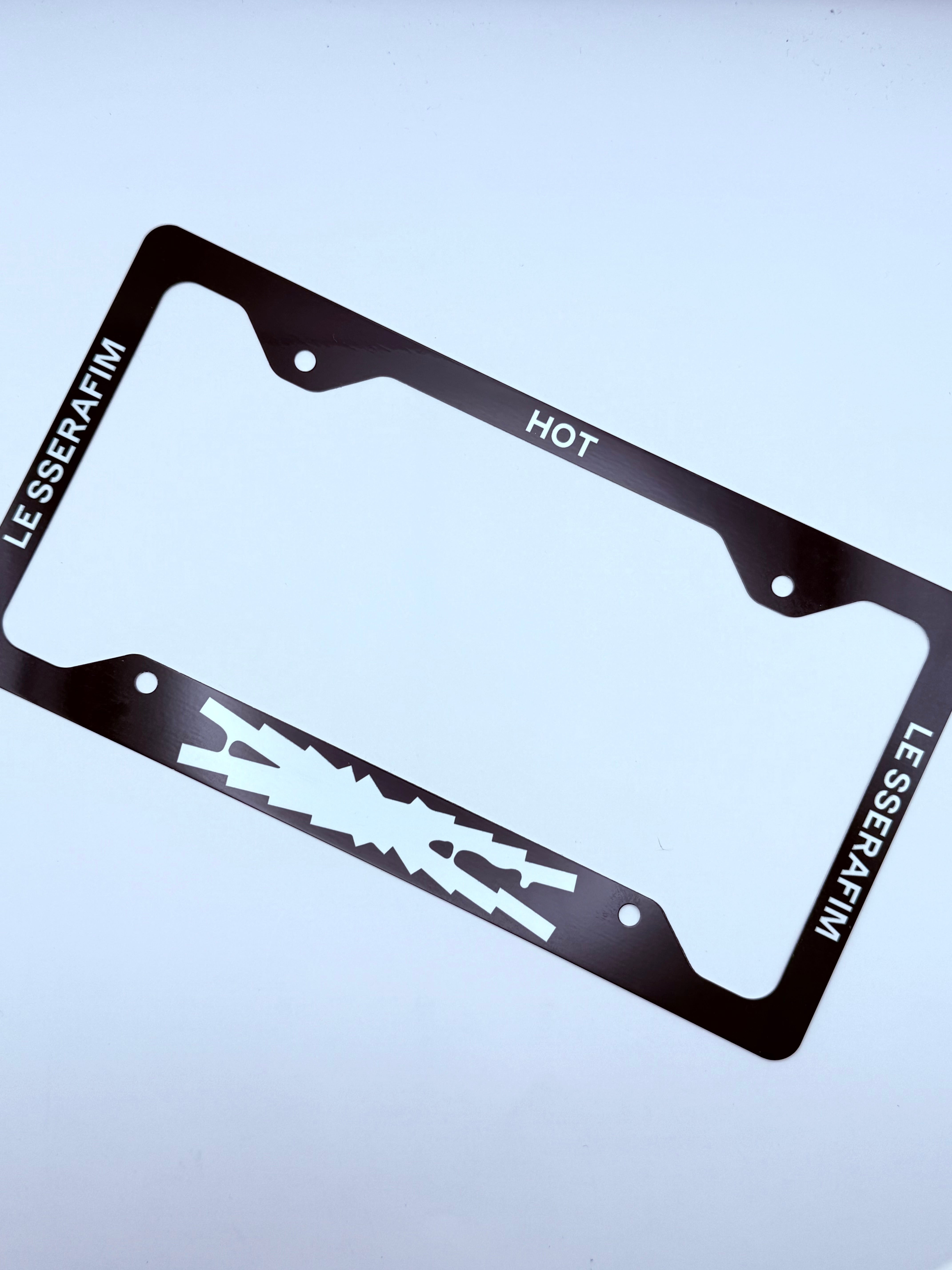 LE SSERAFIM Hot Themed License Plate Frame – Still With Euphoria