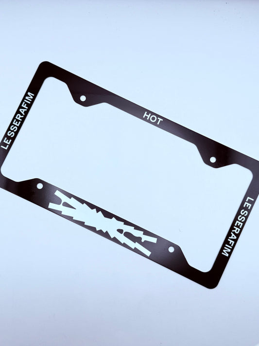 LE SSERAFIM Hot Themed License Plate Frame