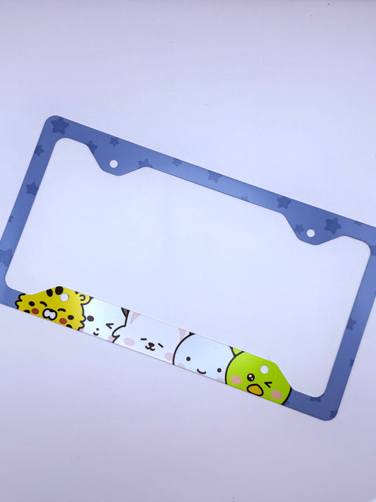Fim's Club Themed License Plate Frame