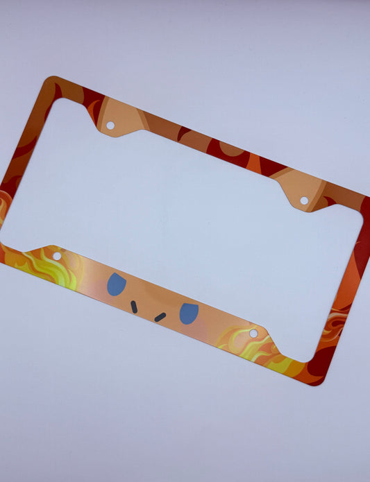 Charizard Themed License Plate Frame