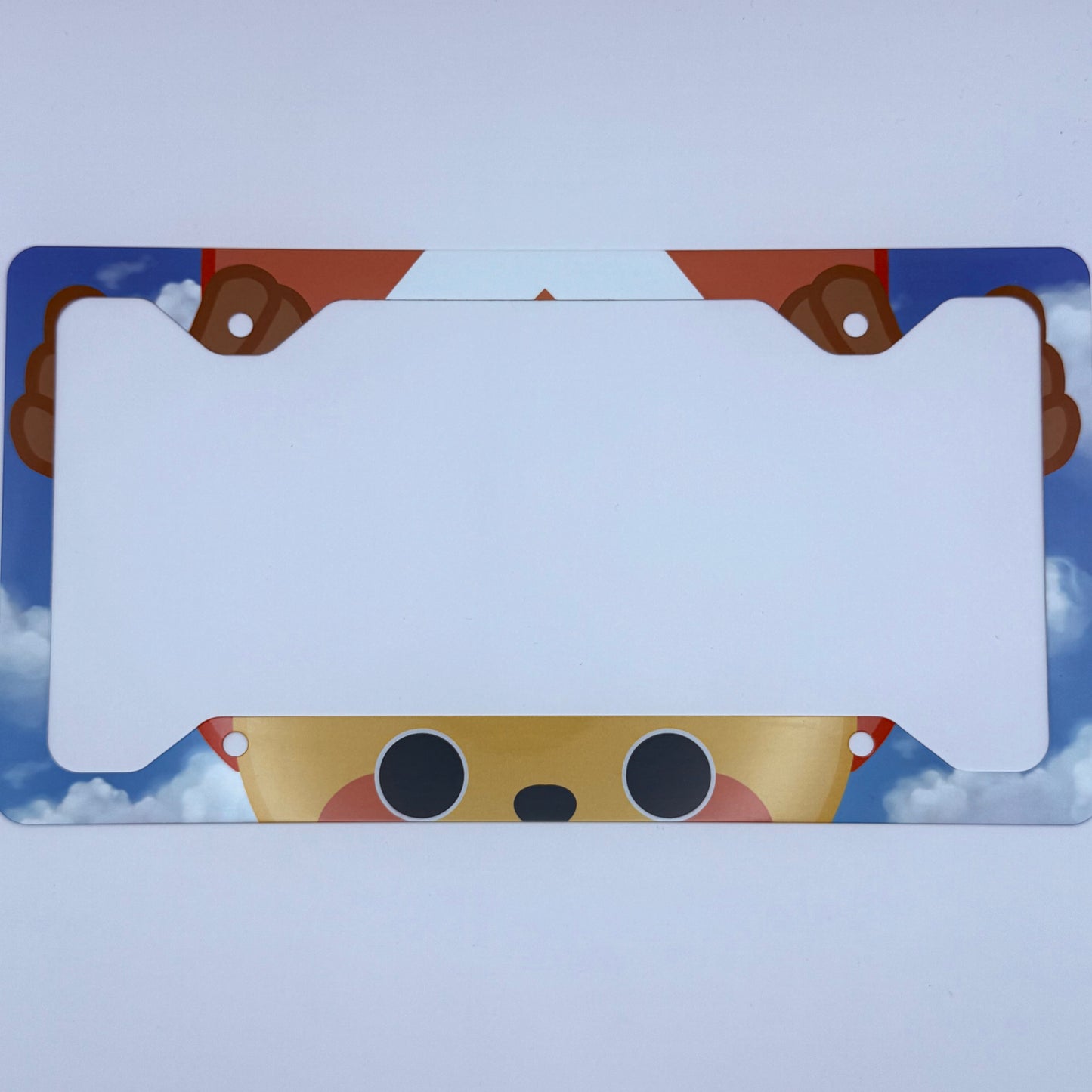 One Piece Themed License Plate Frame