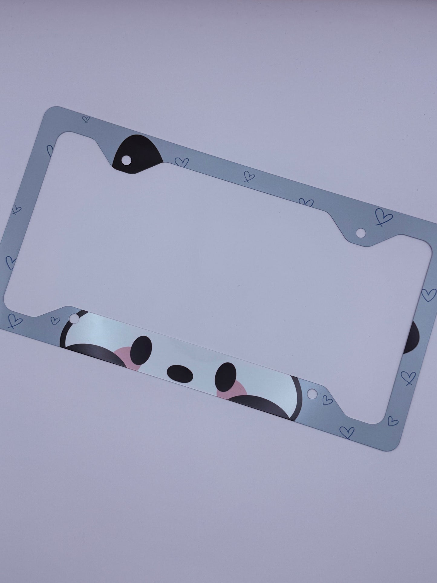 Pochacco Themed License Plate Frame