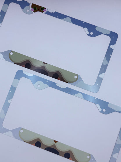 Appa Themed License Plate Frame
