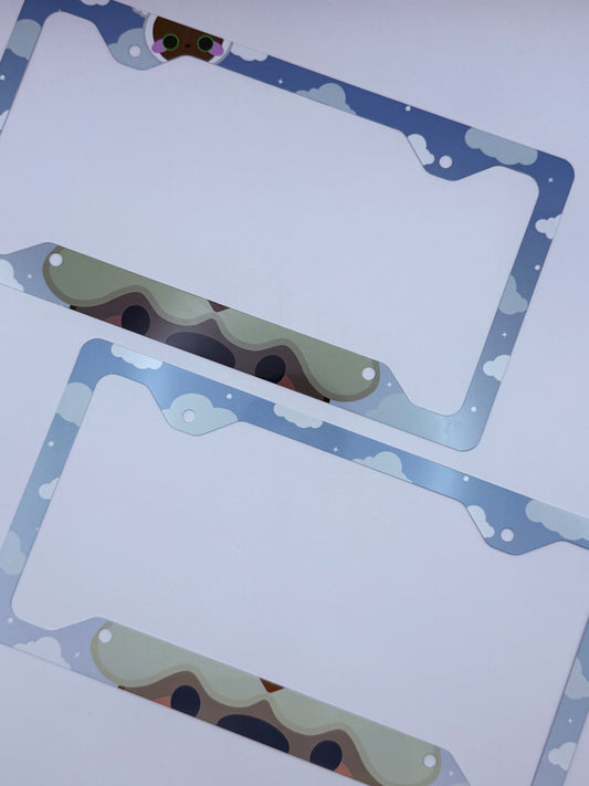 Appa Themed License Plate Frame