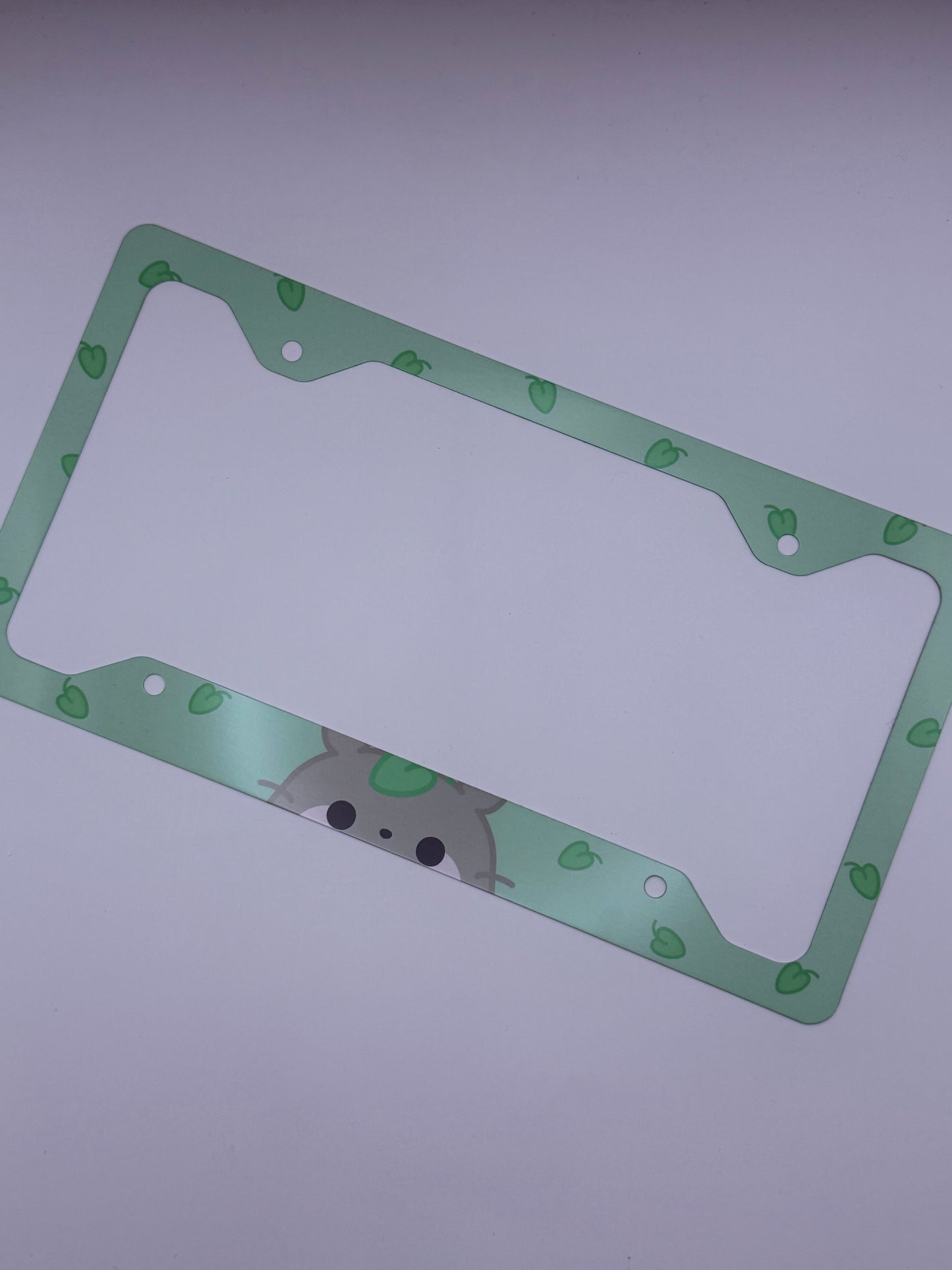 Totoro Themed License Plate Frame