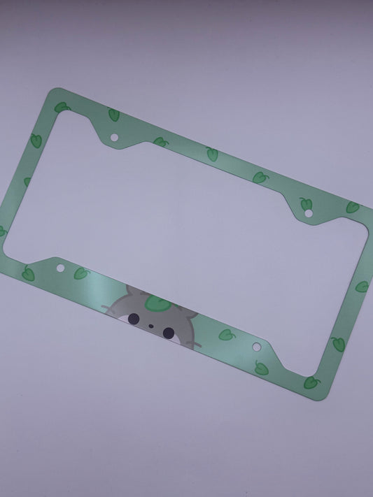 Totoro Themed License Plate Frame